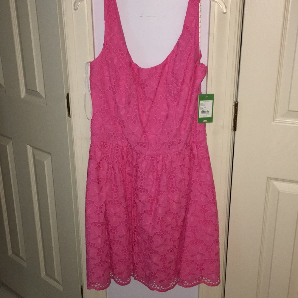 Brand New pink Lily Pulitzer dress. Size 10